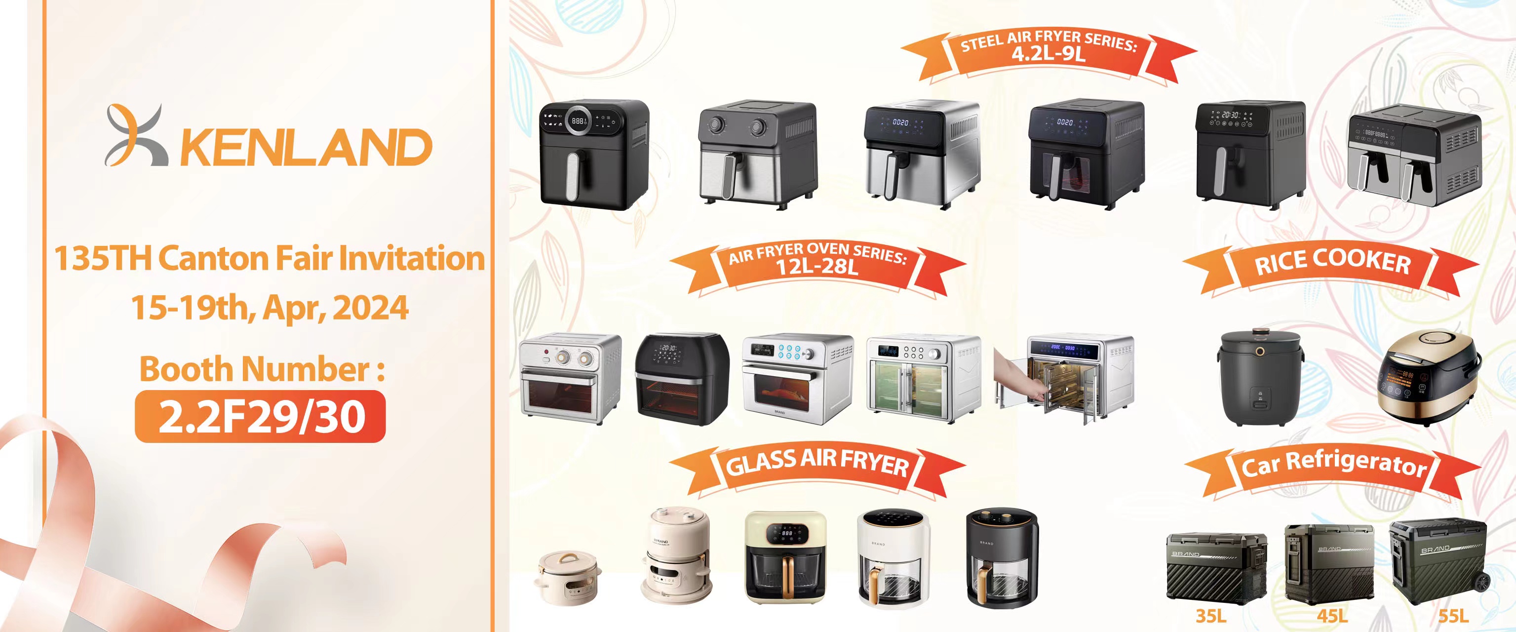KENLAND 135th Canton Fair Invitation